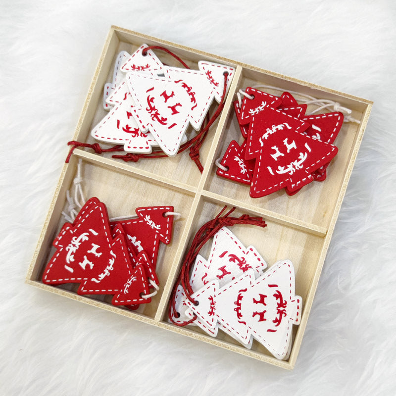 Christmas Wooden Pendant Decoration