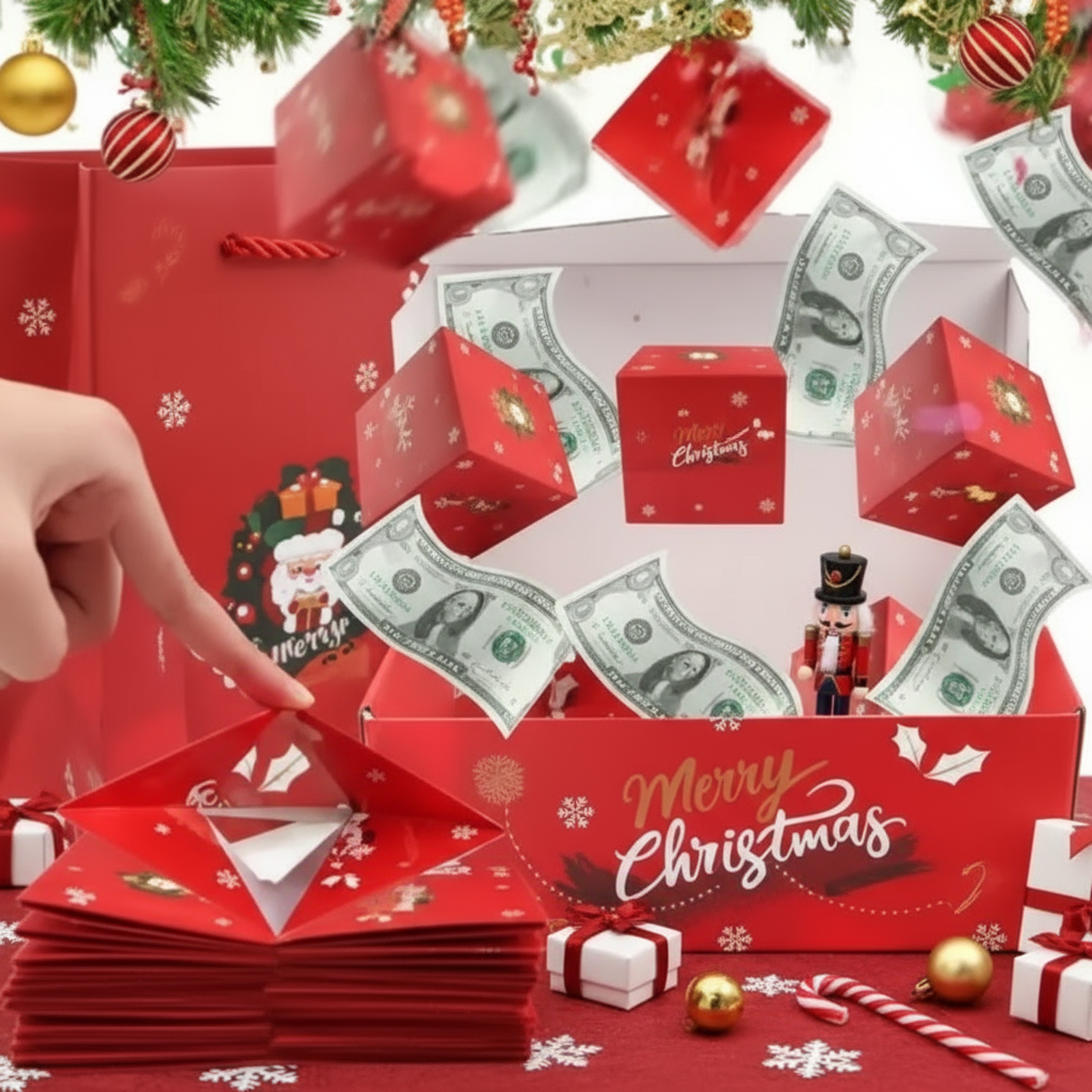 Surprise Bounce Christmas Gift Box