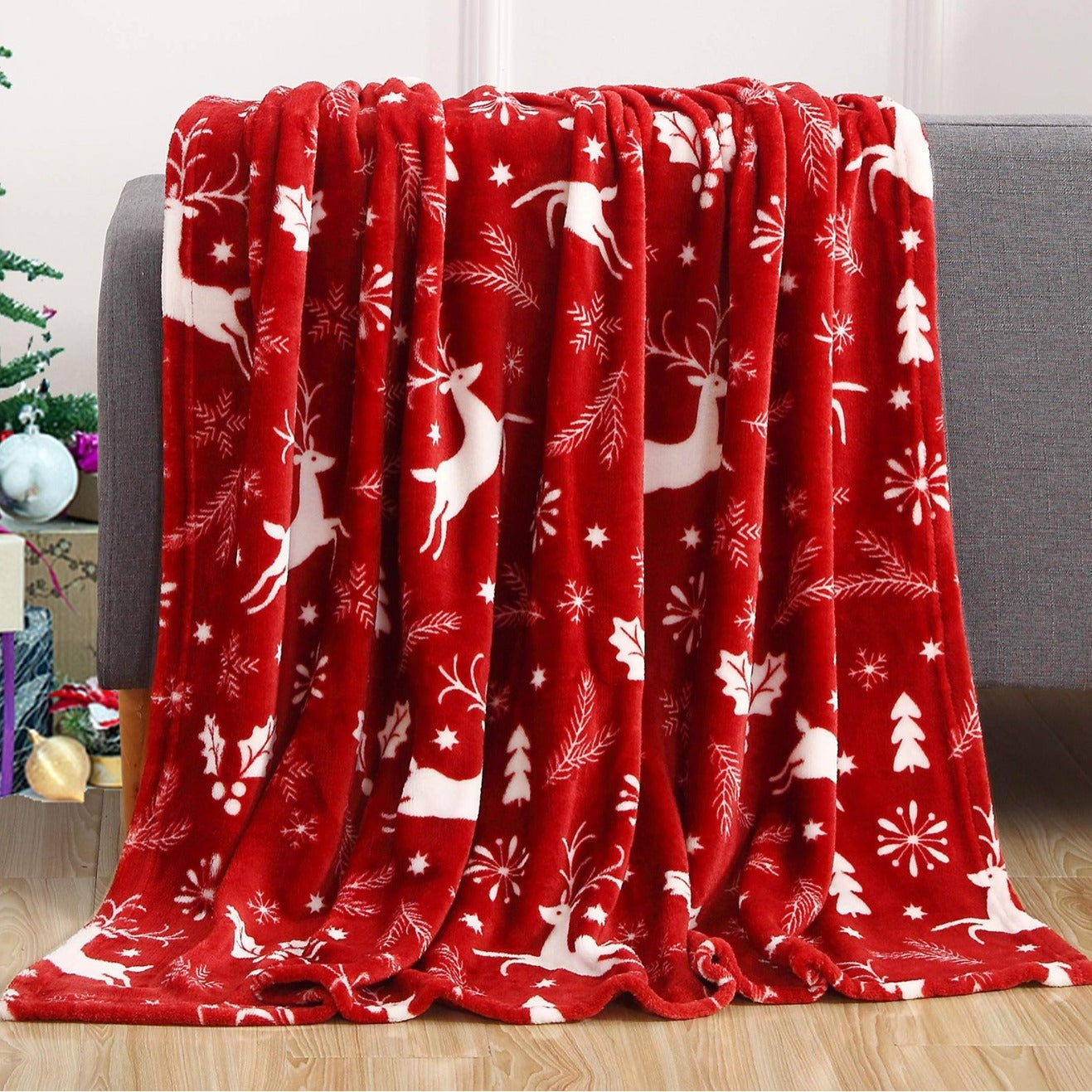 Christmas Style Blanket Holiday Gift